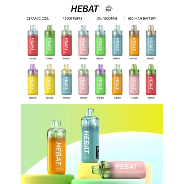 HEBAT喜貝七代拋棄式15000口